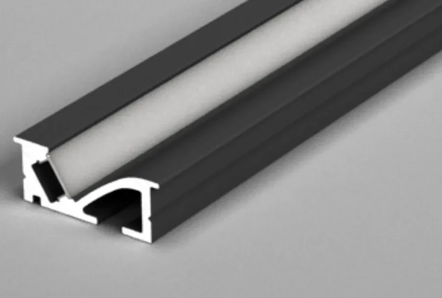 Cabinet Extrusion - Recessed corner channel